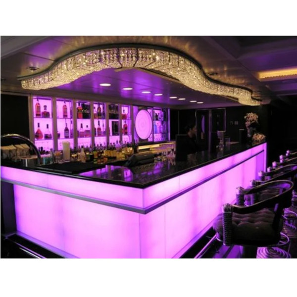feuille LEd réalisation bar